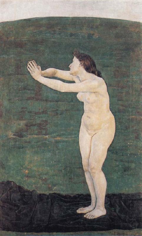 Ferdinand Hodler Communication with the Infinite oil painting image